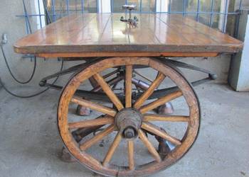 stół i ławki ze starej bryczki rękodzieło unikat na sprzedaż  Ciechanowiec