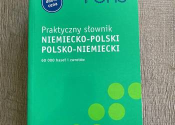 Praktyczny słownik niemiecko-polski polsko niemiecki Pons, używany na sprzedaż  Nisko