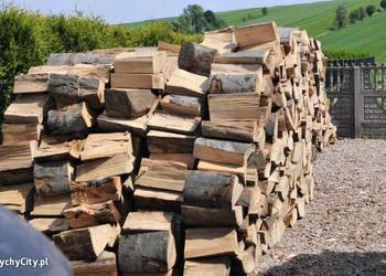 Drewno kominkowe i opalowe, sezonowane, połupane, z dostawa na sprzedaż  Bledzew