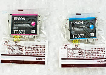 Tusz Epson R1900 T0873 Magenta, używany na sprzedaż  Kobyłka