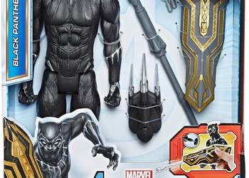 Figurka Avengers Czarna Pantera Titan Hero Blast Gear Hasbro na sprzedaż  Mogilany