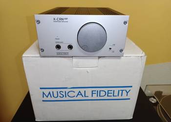 Wzmacniacz słuchawkowy /preamp lampowy ECC88/ DAC Musical Fidelity XCAN V8P na sprzedaż  Tarnów