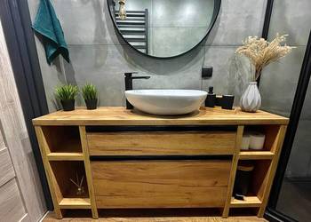 Szafka pod umywalkę na wymiar (150 cm) - meble łazienkowe na sprzedaż  Toruń