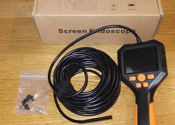Endoskop, kamera inspekcyjna mała optyka 3.9 mm kabel 10 m na sprzedaż  Krotoszyn