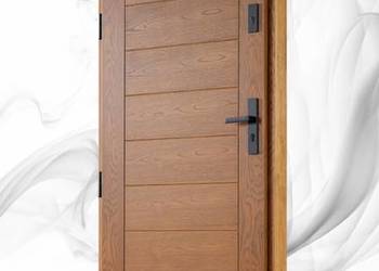 ++ Drzwi Zewnętrzne Wejściowe Drewniane ENERGOOSZCZĘDNE ++ na sprzedaż  Rzeszów
