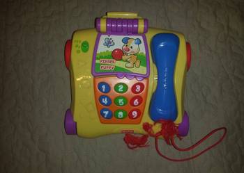 Interaktywny polsko- angielski telefon Fisher Price na sprzedaż  Warszawa