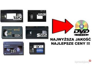 Przegrywanie -naprawa kaset VHS na sprzedaż  Gniezno