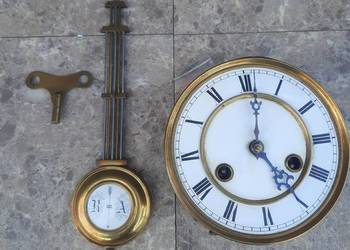 168 Zestaw mechanizm zegara Junghans XIXw tarcza wahadło na sprzedaż  Tczew