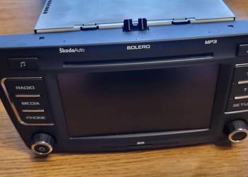 Radio skoda Bolero 1Z035156F, używany na sprzedaż  Narol