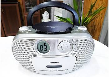 Boombox Philips AZ1022/12 Radioodtwarzacz Radio+CD+Kaseta na sprzedaż  Żary