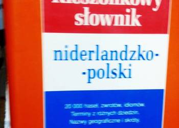 Używany, Kieszonkowy słownik niderlandzki polski antykwariat internet na sprzedaż  Warszawa