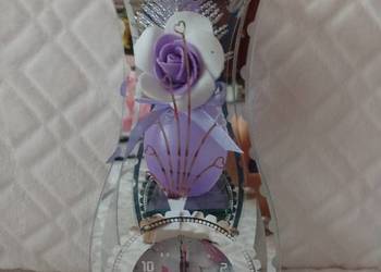 Ekskluzywny, Bogato zdobiony wazon z zegarem z Londynu/ NOWY na sprzedaż  Kraków