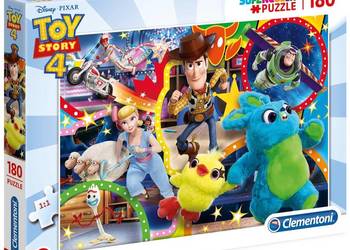 Używany, Puzzle Toy Story 4 180 el. Jessie Chudy na sprzedaż  Mogilany