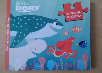 Książka książeczka z puzzlami - Gdzie jest Dory na sprzedaż  Szczecin