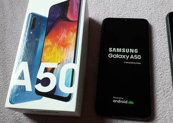 Samsung galaxy A50 128GB Dual sim działa w każdej sieci, używany na sprzedaż  Świniary