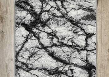 Dywan dywanik 70x180 cm marmurowy marmur szary, używany na sprzedaż  Okonek