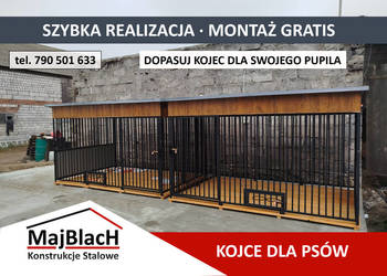 Kojec dla Psa - | Tanie Kojce dla Psów | Różne Wymiary – Maj-Blach na sprzedaż  Lublin