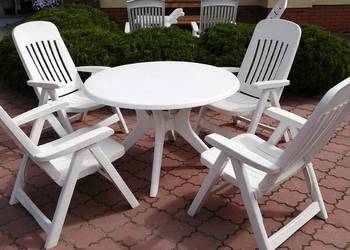 Używany, Fotele ogrodowe stół komplet  leżak krzesło na sprzedaż  Garwolin