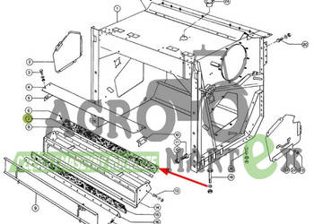 0006006852, 6006852, 600685.2 OSŁONA GUMOWA CLAAS na sprzedaż  Wichrów