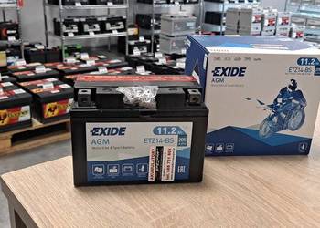 Akumulator motocyklowy EXIDE ETZ14-BS11,2Ah 205A  L+ TORUŃ CHROBREGO 1A na sprzedaż  Toruń