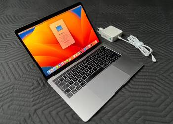 Używany, Apple MacBook Pro A1706 13' i5 3.1GHz 16G 256G 2017 Touchbar TouchID na sprzedaż  Szczecin