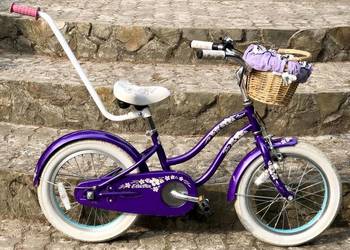 ELECTRA HAWAII KID'S 16&quot; Rower Dziecięcy Fioletowy Cruiser, używany na sprzedaż  Wrocław