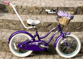 ELECTRA HAWAII KID'S 16&quot; Rower Dziecięcy Fioletowy Cruiser na sprzedaż  Wrocław