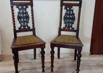 Używany, Krzesła antyk na sprzedaż  Chojnice