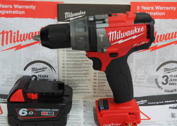 MILWAUKEE M18 ONEPD wkrętarka FUEL udarowa bateria 18v 6ah na sprzedaż  Baszkówka