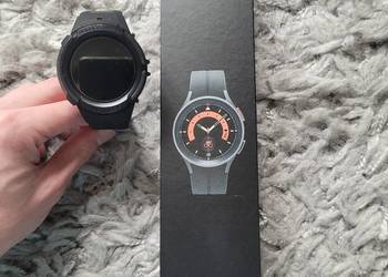 Smartwatch Samsung Galaxy Watch 5 Pro SM-R925F 45mm LTE czarny na sprzedaż  Pilzno