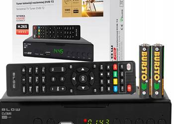 DEKODER DVB-T2 TV NAZIEMNEJ H.265 HEVC  NOWY na gwarancji na sprzedaż  Warszawa