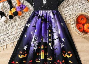 Sukienka Halloween NOWA strój 98 104 110 116 122 128 134 140 na sprzedaż  Czerwionka-Leszczyny