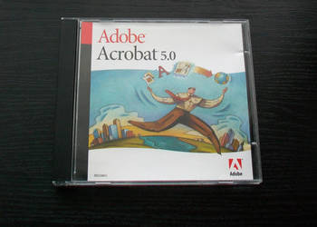 Płyta Adobe Acrobat 5.0 na Windows , z numerem seryjnym na sprzedaż  Brzeg