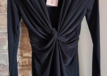 Używany, Długa czarna suknia wieczorowa 34 36 maxi sukienka na sprzedaż  Kraków