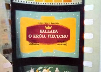 &quot;Ballada o królu piecuchu&quot; bajka do rzutnika Ania, używany na sprzedaż  Tomaszów Lubelski
