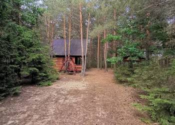 Używany, Działka rekreacyjna z domkiem Lipianki, jezioro Skrzyneckie na sprzedaż  Lipianki