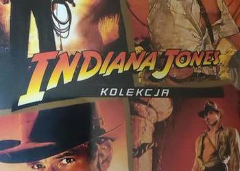 Indiana Jones Kolekcja  Sean Connery, Harrison Ford, George Lucas 4DVD na sprzedaż  Gliwice