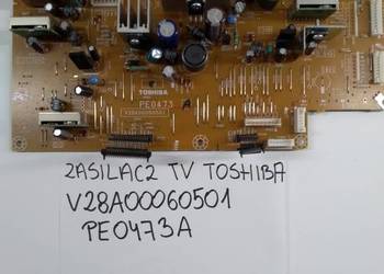 Używany, Zasilacz tv Toshiba V28A00060501/PE0473A na sprzedaż  Głogoczów