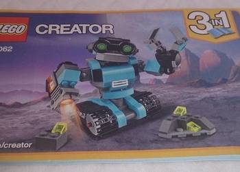 Instrukcja LEGO Creator 31062 Robot-odkrywca na sprzedaż  Czeladź