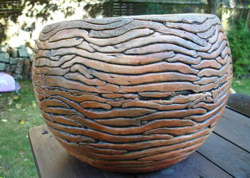 Ceramiczna donica ogrodowa śr. 40 cm. mrozoodporna na sprzedaż  Jelenia Góra