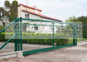 Brama przesuwna panel 3D fi5mm ogrodzenie na sprzedaż  Toruń