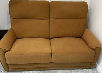Sofa nowa musztardowa 160cm, używany na sprzedaż  Zgorzelec