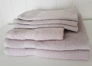 Zestaw ręczniki Jysk Kronborg szare na sprzedaż  Siemianowice Śląskie