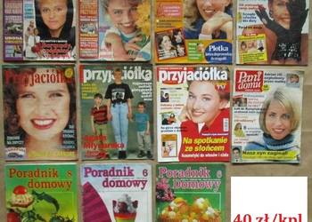 Czasopisma-Świat Kobiety / Naj/ Claudia/ Pani Domu, używany na sprzedaż  Łódź