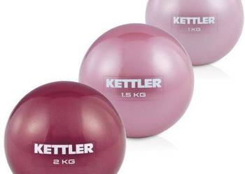 Używany, PIŁKA do ćwiczeń Kettler Toning Ball 2kg pilates fitnes na sprzedaż  Kielce
