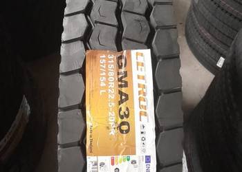 Opona budowlana CETROC GMA30 315/80R22.5 przód , serwis mobi, używany na sprzedaż  Gdańsk