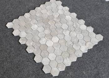 MOZAIKA MARMUROWA BLACK LAVA HEXAGON MATOWA na sprzedaż  Bielawa