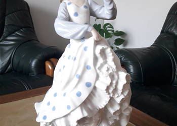 Figurka porcelanowa Bracia Lladro / tancerka flamenco 36 cm. na sprzedaż  Janów Lubelski