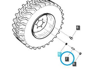 Szpilka, Śruba M12 x 1.25 x 25 / S167122527 / LS Tractor 40404844 na sprzedaż  Tajęcina