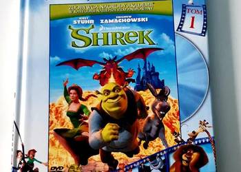 Shrek tom.1 Kultowe animacje, książka i film DVD na sprzedaż  Wałbrzych